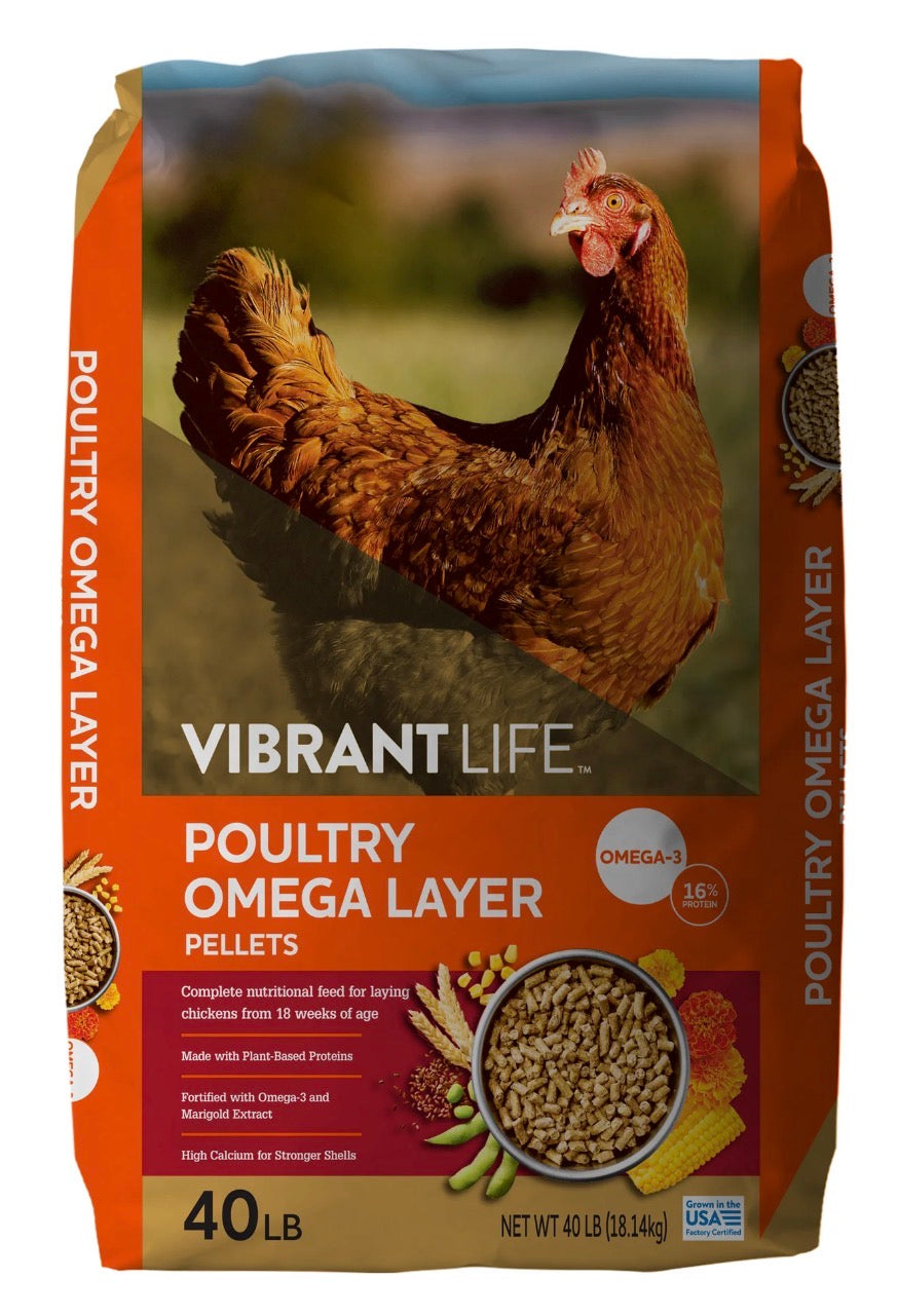 16% poultry omega layer