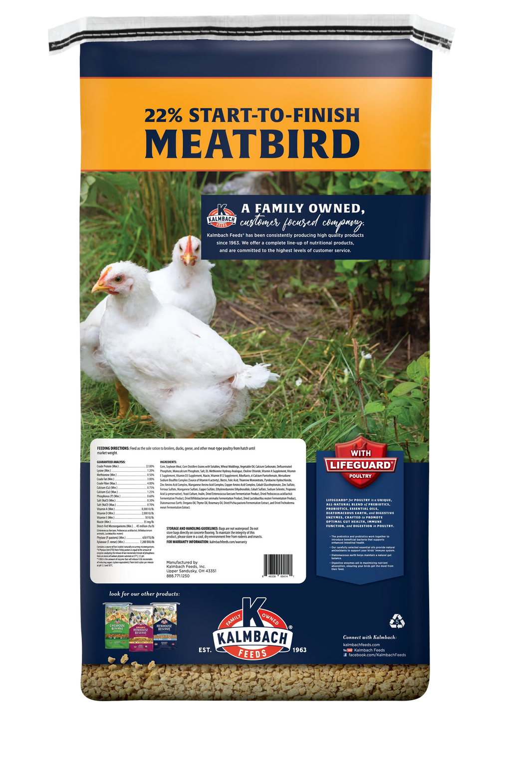 22% all natural Meat bird crumble