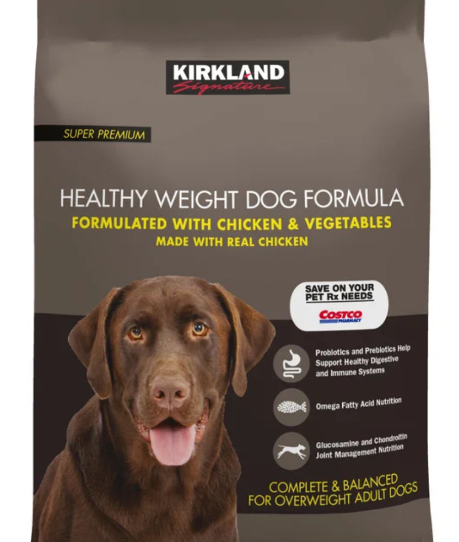 Healthy Weight Dog Food - Brown bag
