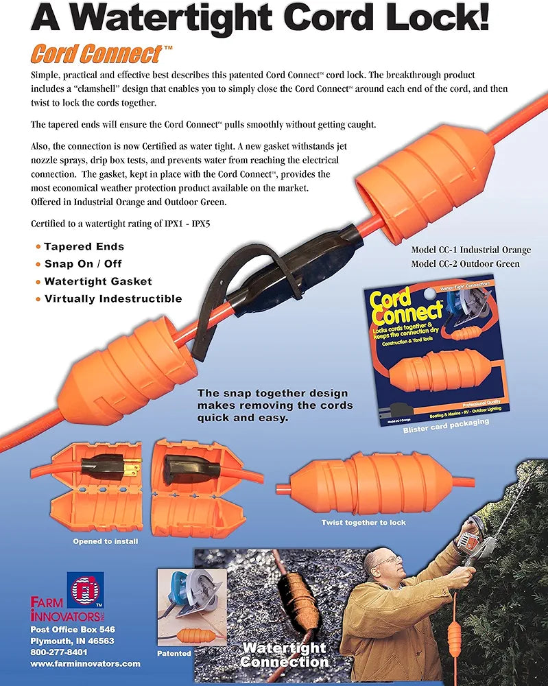 Snow & Watertight Cord Lock