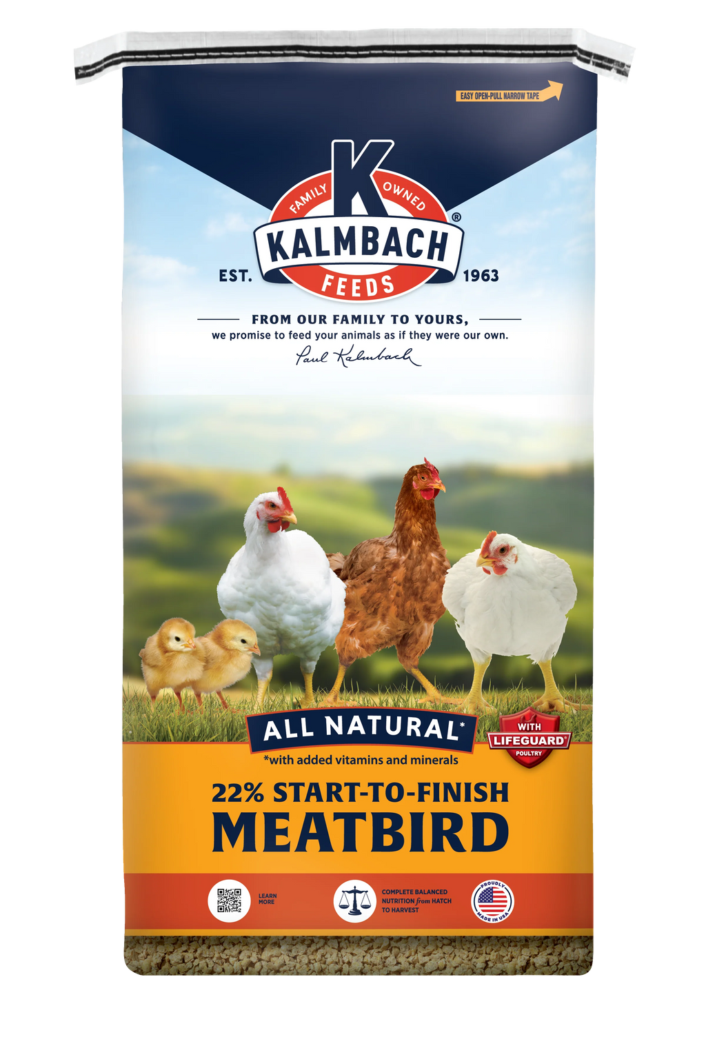 22% all natural Meat bird crumble