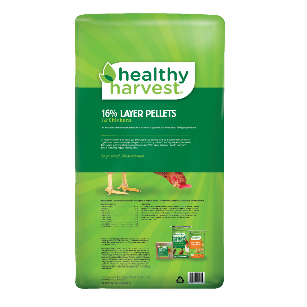 16% Healthy Harvest Layer Pellets