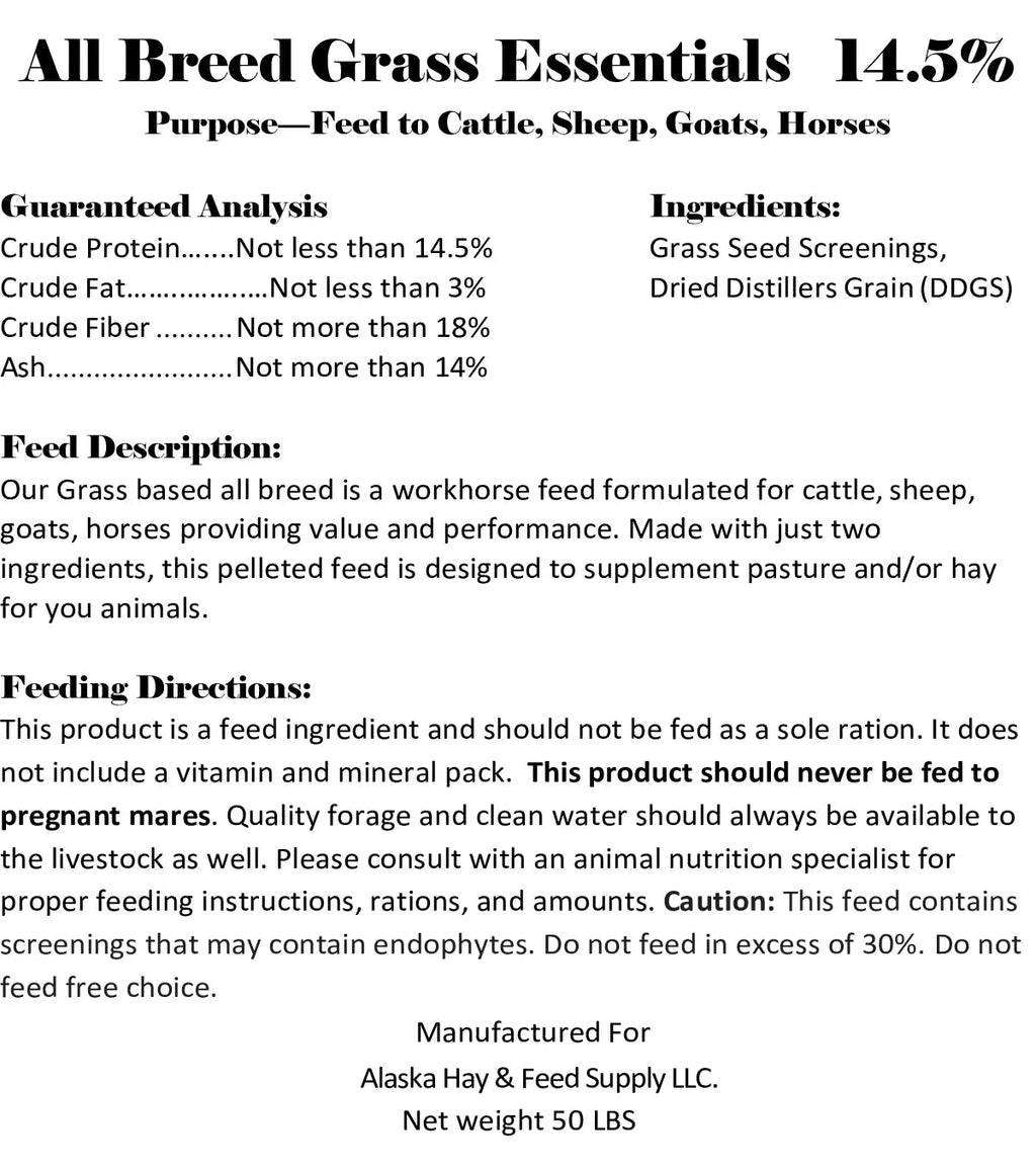 All Breed Grass Essentials