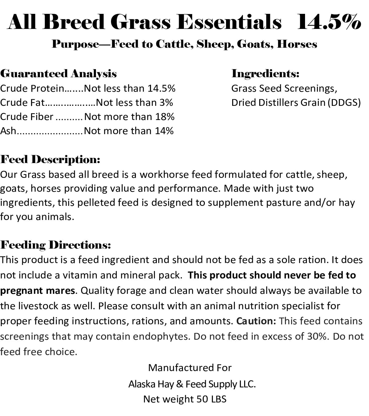 All Breed Grass Essentials