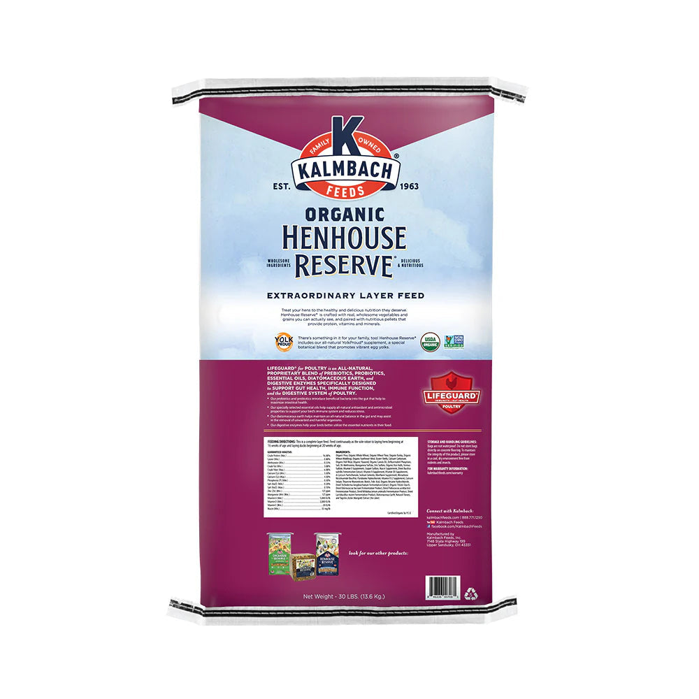 Organic Henhouse Reserve® for Chickens and Poultry
