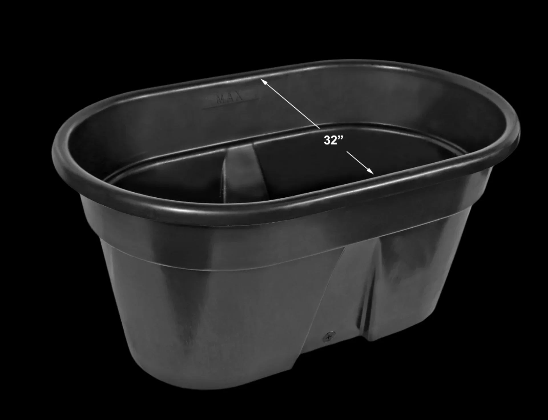 100 Gal. Tub with Drain Plug