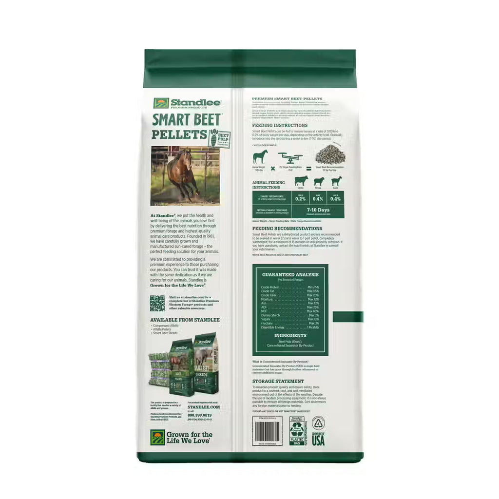 Standlee Smart Beet Pulp Pellets