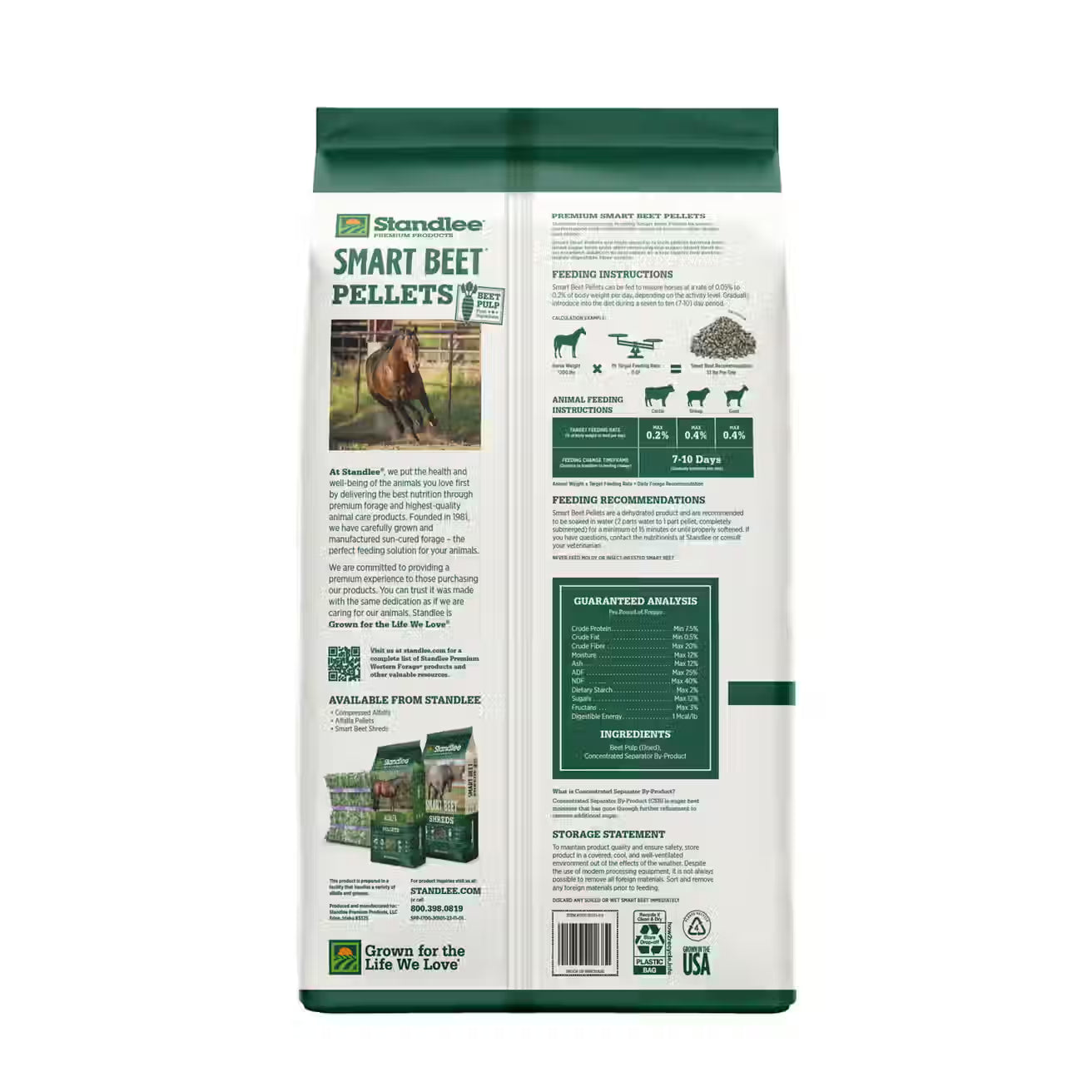 Standlee Smart Beet Pulp Pellets