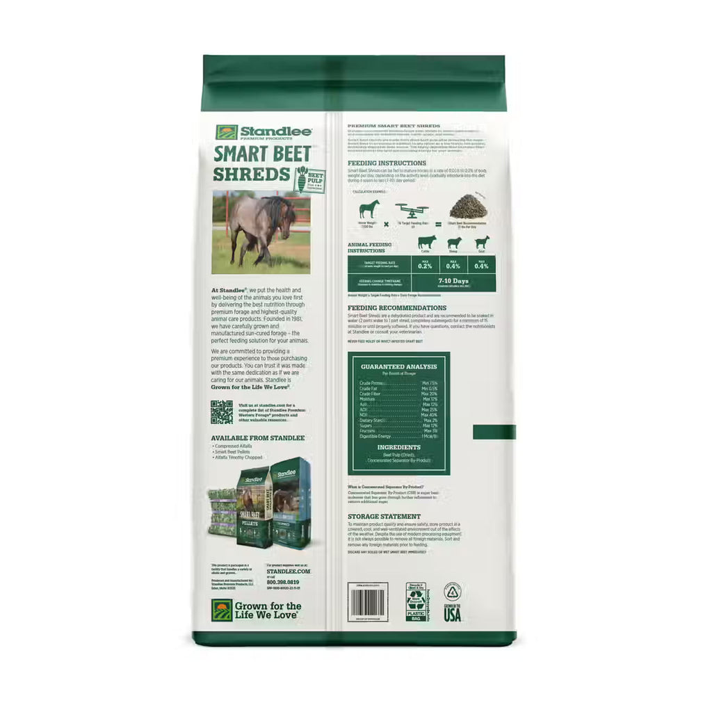 Standlee Smart Beet Shreds (25lbs)