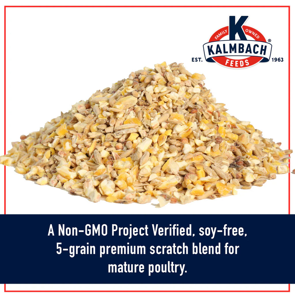 Soy-Free 5-Grain Premium Scratch (Non-GMO)